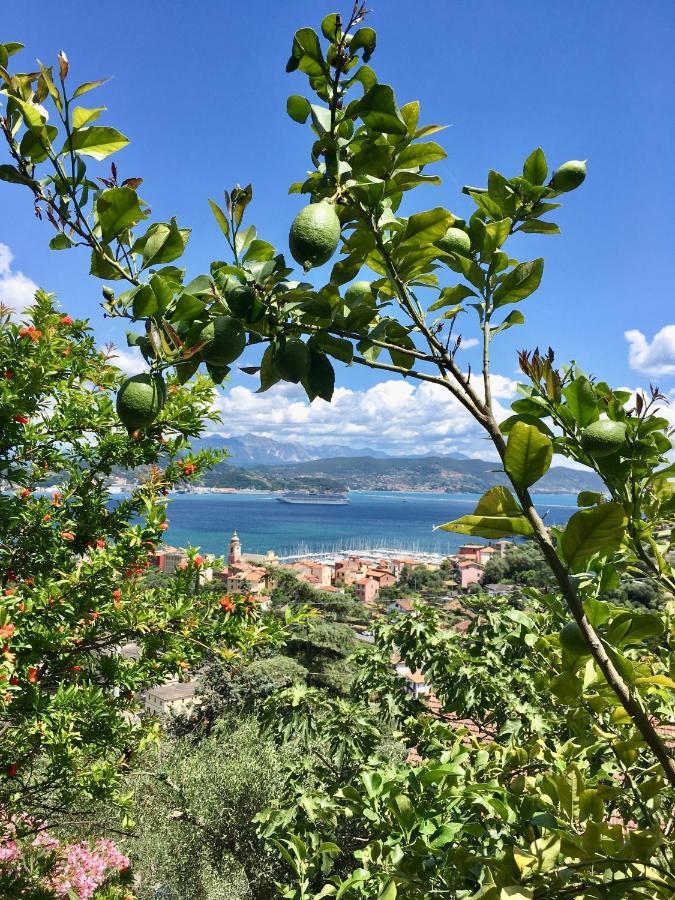 La Terrazza Con L'Ulivo - Guesthouse Con Terrazza E Vista Sul Golfo Dei Poeti ลาสเปเซีย ภายนอก รูปภาพ